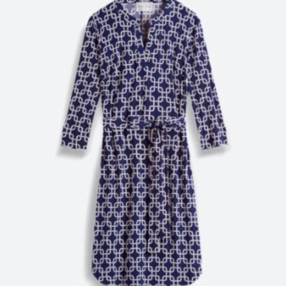 DONNA MORGAN Laurell Jersey Shirt Dress